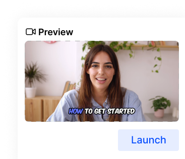 Preview & Launch