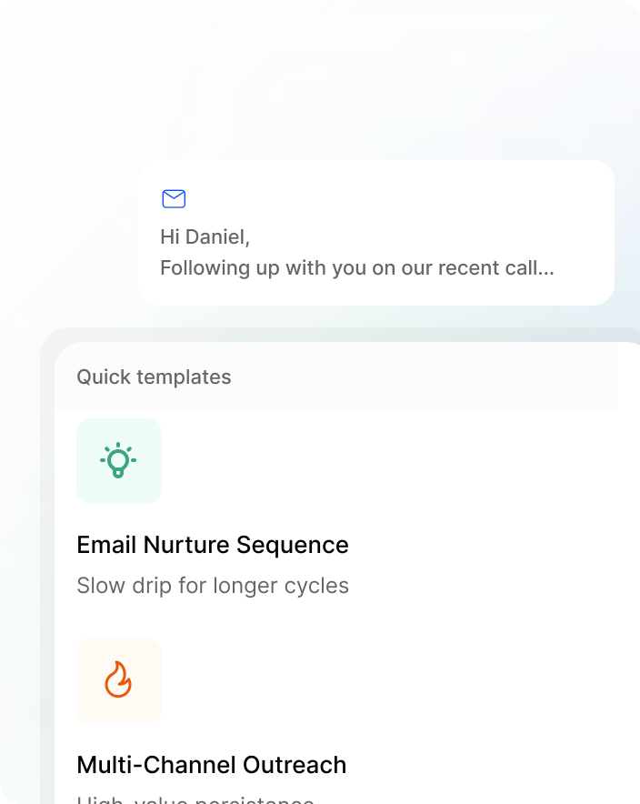 Email outreach drafted from signal context